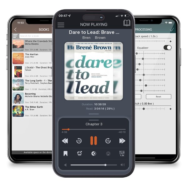 Download fo free audiobook Dare to Lead: Brave Work. Tough Conversations. Whole Hearts. by Brené Brown and listen anywhere on your iOS devices in the ListenBook app.