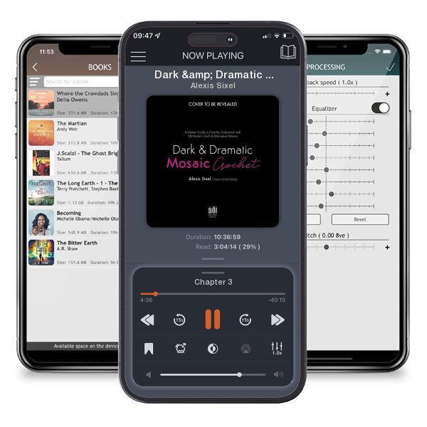 Download fo free audiobook Dark & Dramatic Mosaic Crochet: A Master Guide to Overlay... by Alexis Sixel and listen anywhere on your iOS devices in the ListenBook app.