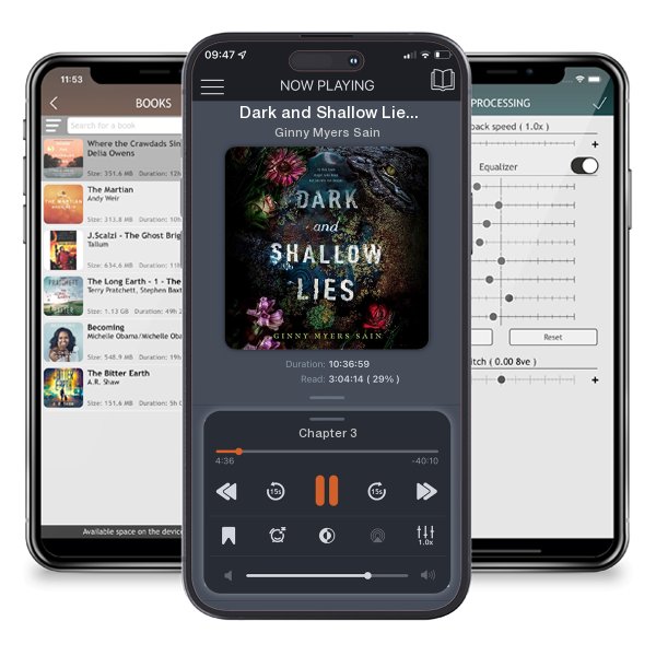 Download fo free audiobook Dark and Shallow Lies by Ginny Myers Sain and listen anywhere on your iOS devices in the ListenBook app.
