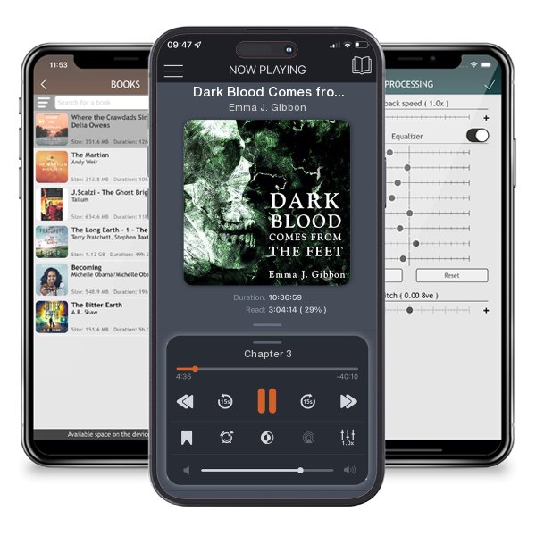 Download fo free audiobook Dark Blood Comes from the Feet by Emma J. Gibbon and listen anywhere on your iOS devices in the ListenBook app.