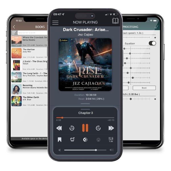 Download fo free audiobook Dark Crusader: Arise, Book 2 by Jez Cajiao and listen anywhere on your iOS devices in the ListenBook app.