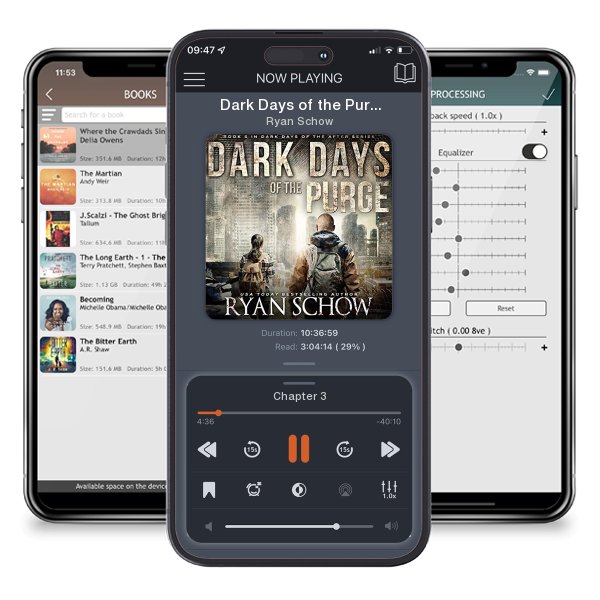 Download fo free audiobook Dark Days of the Purge by Ryan Schow and listen anywhere on your iOS devices in the ListenBook app.