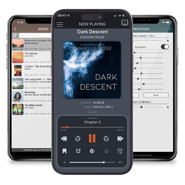 Download fo free audiobook Dark Descent by Danielle Rose and listen anywhere on your iOS devices in the ListenBook app.