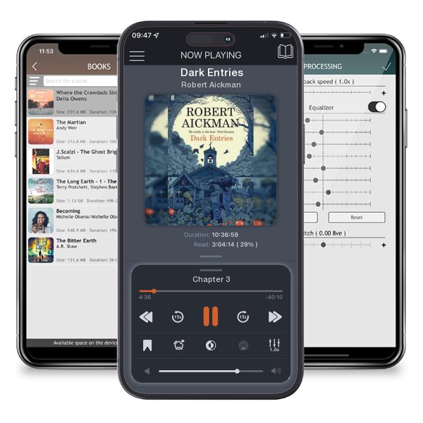 Download fo free audiobook Dark Entries by Robert Aickman and listen anywhere on your iOS devices in the ListenBook app.