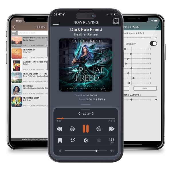 Download fo free audiobook Dark Fae Freed by Heather Renee and listen anywhere on your iOS devices in the ListenBook app.