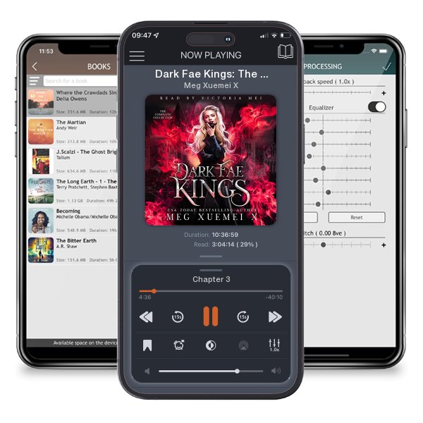 Download fo free audiobook Dark Fae Kings: The Complete Collection by Meg Xuemei X and listen anywhere on your iOS devices in the ListenBook app.