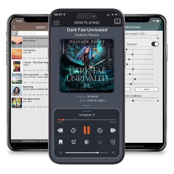 Download fo free audiobook Dark Fae Unrivaled by Heather Renee and listen anywhere on your iOS devices in the ListenBook app.