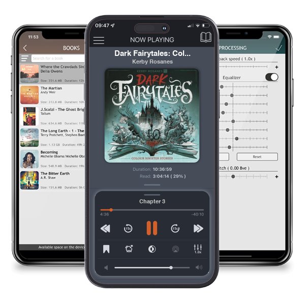 Download fo free audiobook Dark Fairytales: Colour Sinister Stories by Kerby Rosanes and listen anywhere on your iOS devices in the ListenBook app.