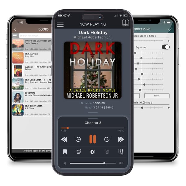 Download fo free audiobook Dark Holiday by Michael Robertson Jr. and listen anywhere on your iOS devices in the ListenBook app.