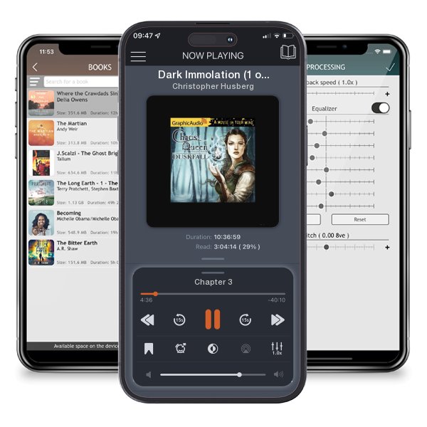 Download fo free audiobook Dark Immolation (1 of 2) [Dramatized Adaptation] by Christopher Husberg and listen anywhere on your iOS devices in the ListenBook app.