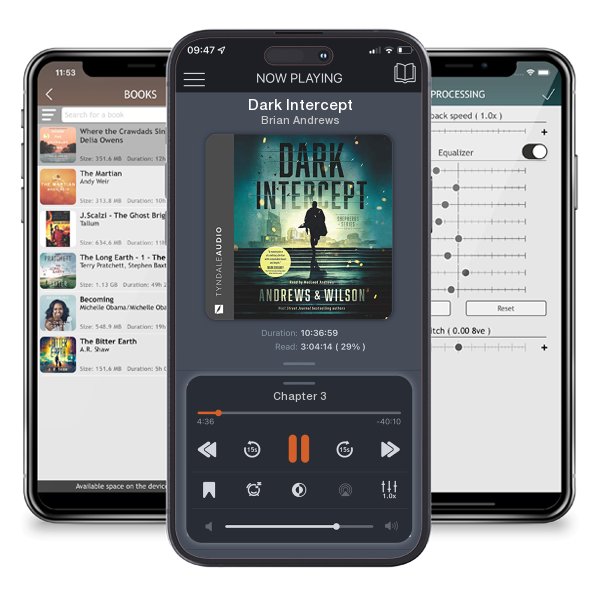 Download fo free audiobook Dark Intercept by Brian Andrews and listen anywhere on your iOS devices in the ListenBook app.