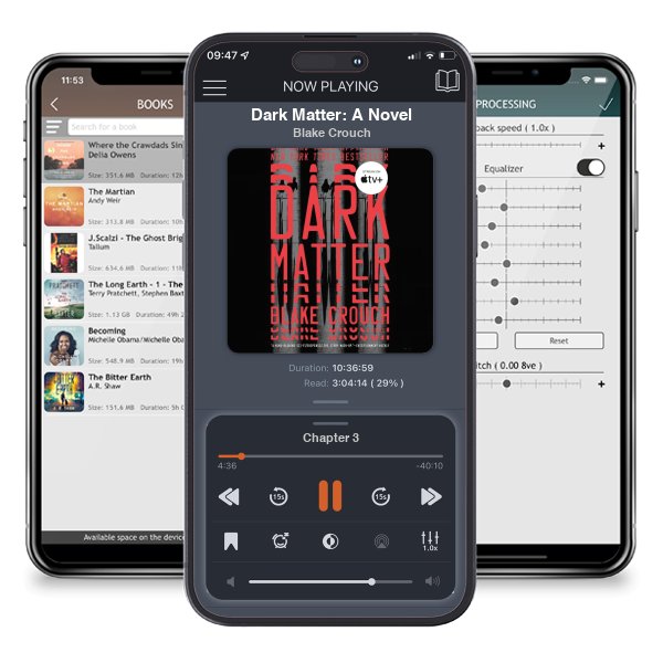 Download fo free audiobook Dark Matter: A Novel by Blake Crouch and listen anywhere on your iOS devices in the ListenBook app.
