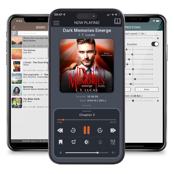 Download fo free audiobook Dark Memories Emerge by I. T. Lucas and listen anywhere on your iOS devices in the ListenBook app.