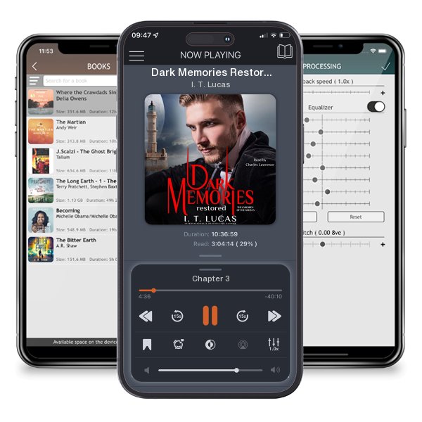 Download fo free audiobook Dark Memories Restored by I. T. Lucas and listen anywhere on your iOS devices in the ListenBook app.