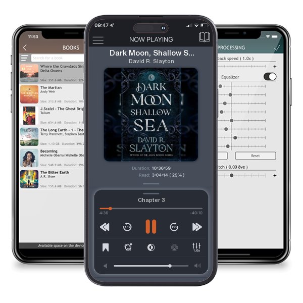 Download fo free audiobook Dark Moon, Shallow Sea by David R. Slayton and listen anywhere on your iOS devices in the ListenBook app.