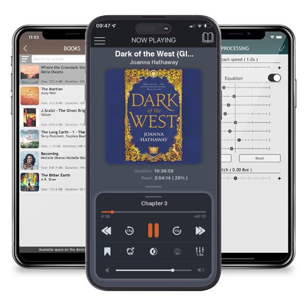 Download fo free audiobook Dark of the West (Glass Alliance, #1) by Joanna Hathaway and listen anywhere on your iOS devices in the ListenBook app.