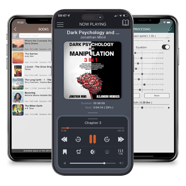 Download fo free audiobook Dark Psychology and Manipulation: 3 in 1 by Jonathan Mind and listen anywhere on your iOS devices in the ListenBook app.