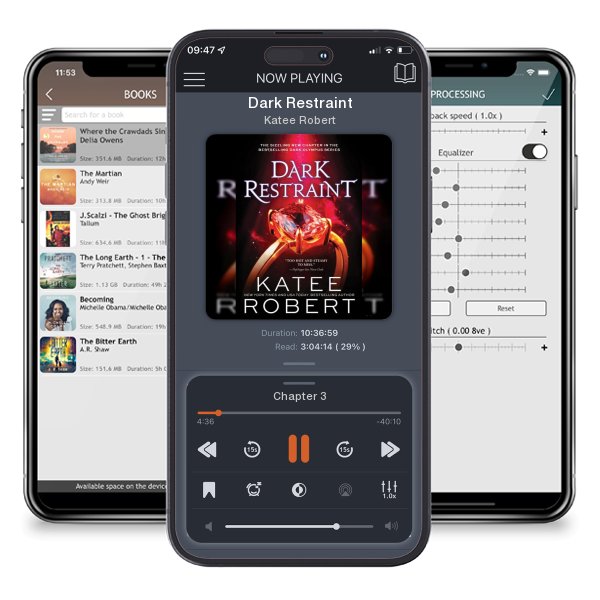 Download fo free audiobook Dark Restraint by Katee Robert and listen anywhere on your iOS devices in the ListenBook app.