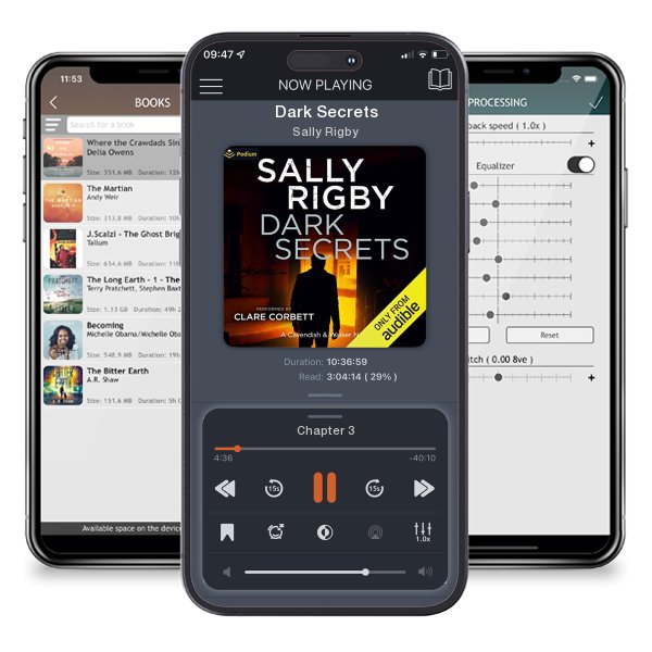 Download fo free audiobook Dark Secrets by Sally Rigby and listen anywhere on your iOS devices in the ListenBook app.
