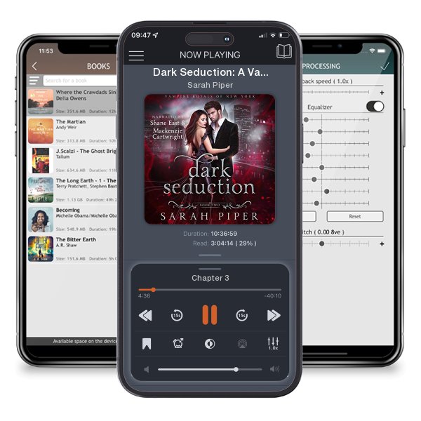 Download fo free audiobook Dark Seduction: A Vampire Romance by Sarah Piper and listen anywhere on your iOS devices in the ListenBook app.