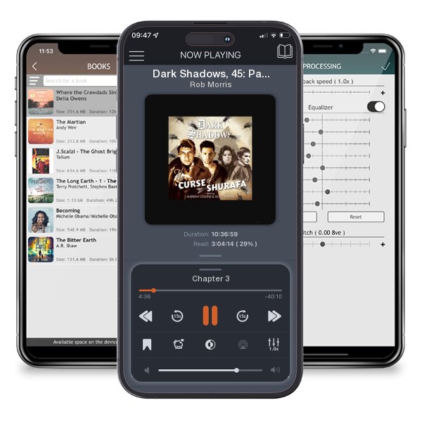 Download fo free audiobook Dark Shadows, 45: Panic (Unabridged) by Rob Morris and listen anywhere on your iOS devices in the ListenBook app.