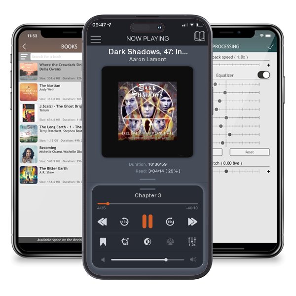 Download fo free audiobook Dark Shadows, 47: In the Twinkling of an Eye (Unabridged) by Aaron Lamont and listen anywhere on your iOS devices in the ListenBook app.