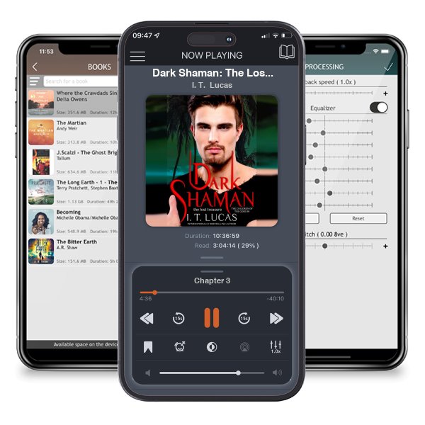 Download fo free audiobook Dark Shaman: The Lost Treasure (The Children Of The Gods Paranormal Romance Book 98) by I. T. Lucas and listen anywhere on your iOS devices in the ListenBook app.