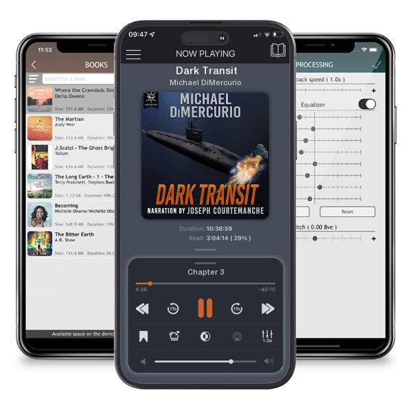 Download fo free audiobook Dark Transit by Michael DiMercurio and listen anywhere on your iOS devices in the ListenBook app.