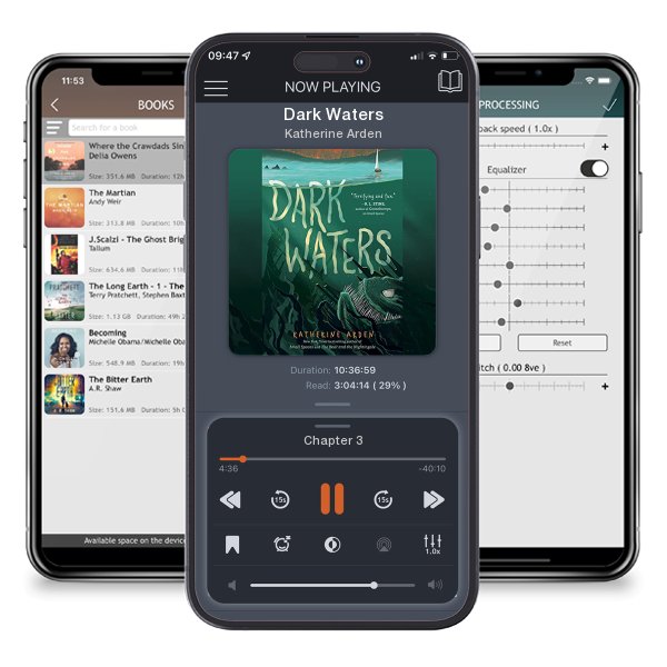 Download fo free audiobook Dark Waters by Katherine Arden and listen anywhere on your iOS devices in the ListenBook app.