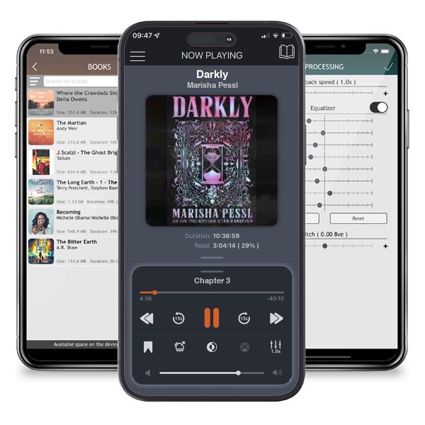 Download fo free audiobook Darkly by Marisha Pessl and listen anywhere on your iOS devices in the ListenBook app.