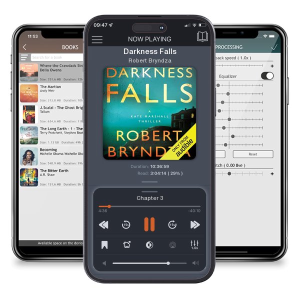 Download fo free audiobook Darkness Falls by Robert Bryndza and listen anywhere on your iOS devices in the ListenBook app.