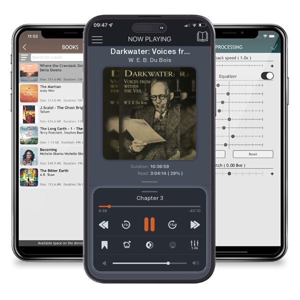 Download fo free audiobook Darkwater: Voices from Within the Veil by W. E. B. Du Bois and listen anywhere on your iOS devices in the ListenBook app.