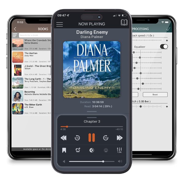 Download fo free audiobook Darling Enemy by Diana Palmer and listen anywhere on your iOS devices in the ListenBook app.