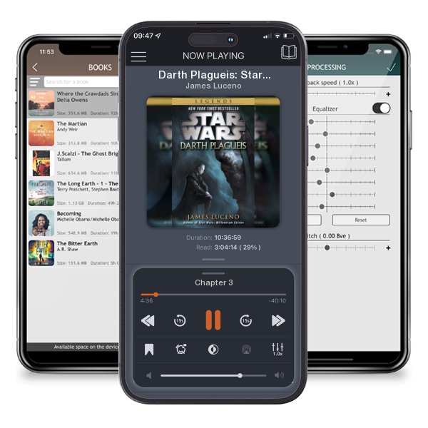 Download fo free audiobook Darth Plagueis: Star Wars Legends by James Luceno and listen anywhere on your iOS devices in the ListenBook app.