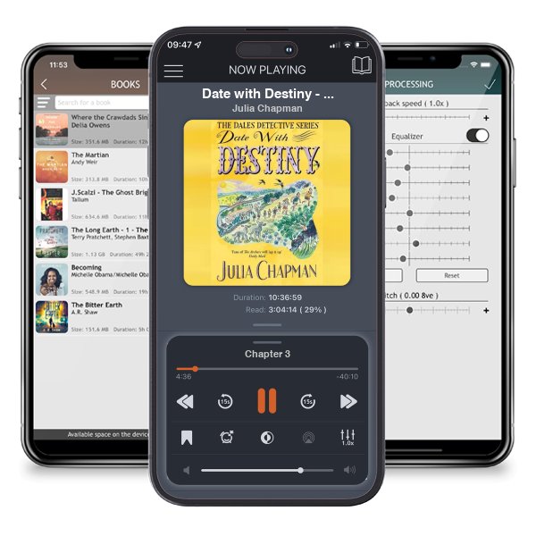 Download fo free audiobook Date with Destiny - The Dales Detective Series by Julia Chapman and listen anywhere on your iOS devices in the ListenBook app.