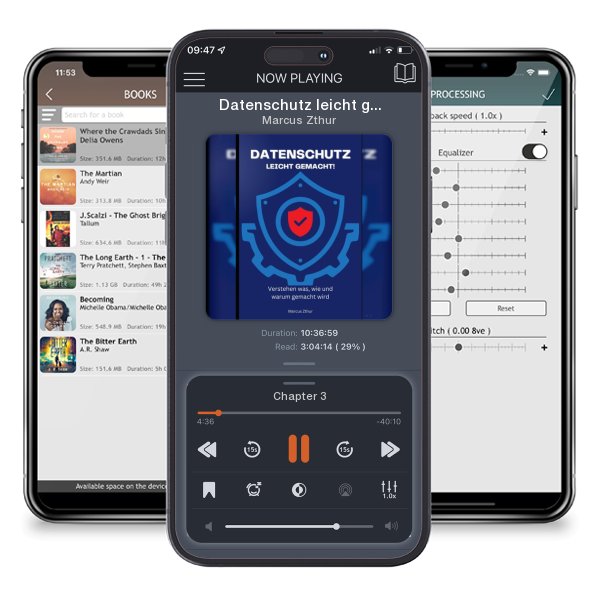 Download fo free audiobook Datenschutz leicht gemacht!: Verstehen was, wie und warum gemacht wird by Marcus Zthur and listen anywhere on your iOS devices in the ListenBook app.