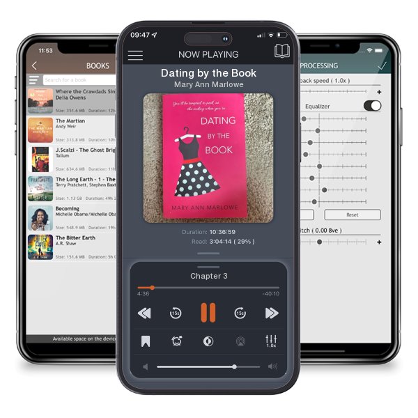 Download fo free audiobook Dating by the Book by Mary Ann Marlowe and listen anywhere on your iOS devices in the ListenBook app.