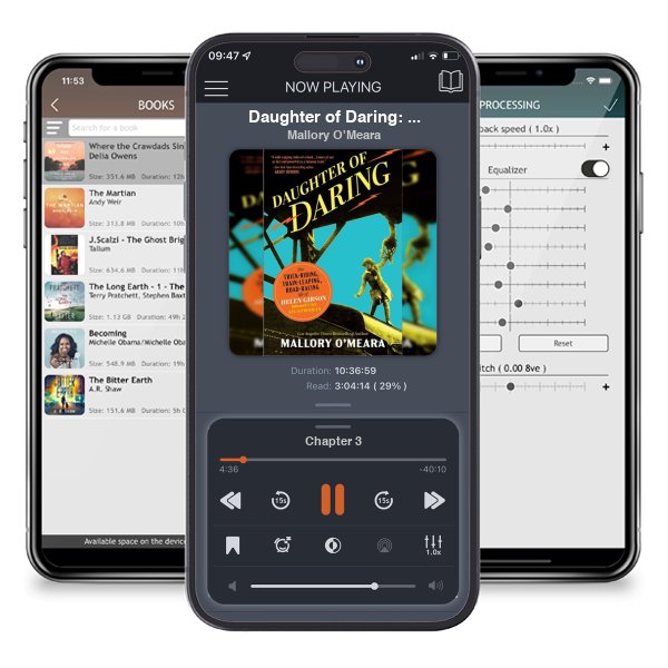 Download fo free audiobook Daughter of Daring: The Trick-Riding, Train-Leaping,... by Mallory O'Meara and listen anywhere on your iOS devices in the ListenBook app.