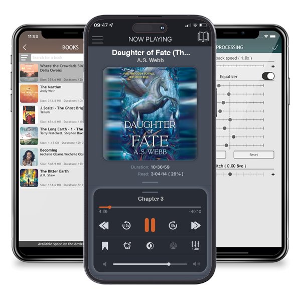 Download fo free audiobook Daughter of Fate (The Dark Pantheon, #2) by A.S. Webb and listen anywhere on your iOS devices in the ListenBook app.