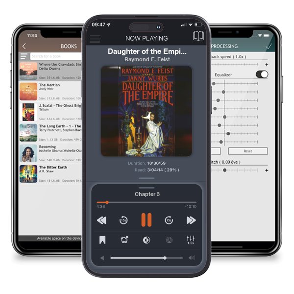 Download fo free audiobook Daughter of the Empire (The Empire Trilogy, #1) by Raymond E. Feist and listen anywhere on your iOS devices in the ListenBook app.
