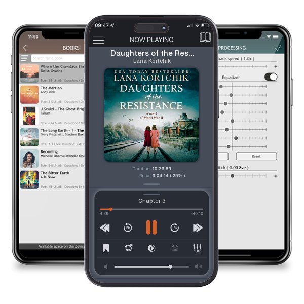 Download fo free audiobook Daughters of the Resistance by Lana Kortchik and listen anywhere on your iOS devices in the ListenBook app.