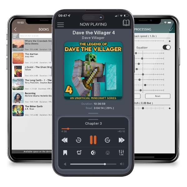 Download fo free audiobook Dave the Villager 4 by Dave Villager and listen anywhere on your iOS devices in the ListenBook app.