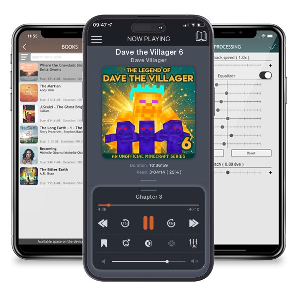 Download fo free audiobook Dave the Villager 6 by Dave Villager and listen anywhere on your iOS devices in the ListenBook app.