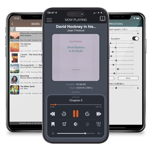 Download fo free audiobook David Hockney in his Studio by Jean Fremon and listen anywhere on your iOS devices in the ListenBook app.