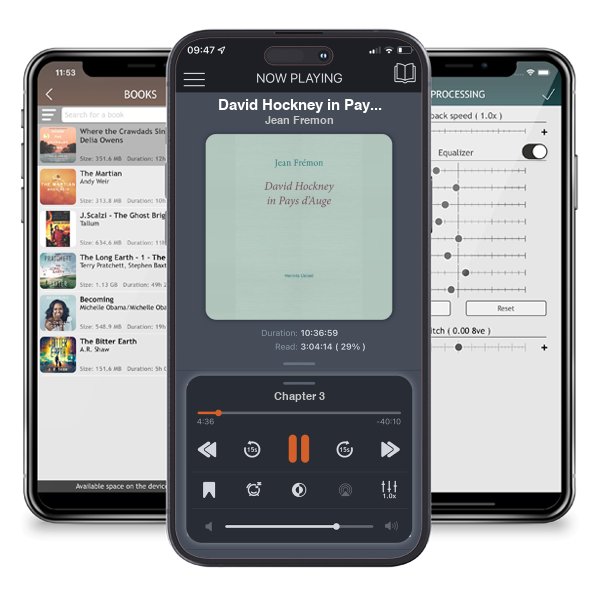 Download fo free audiobook David Hockney in Pays d'Auge by Jean Fremon and listen anywhere on your iOS devices in the ListenBook app.