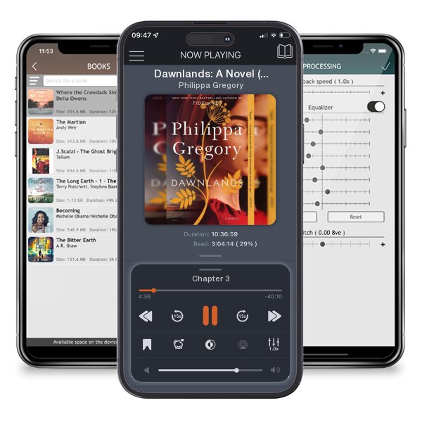 Download fo free audiobook Dawnlands: A Novel (The Fairmile Series #3) by Philippa Gregory and listen anywhere on your iOS devices in the ListenBook app.