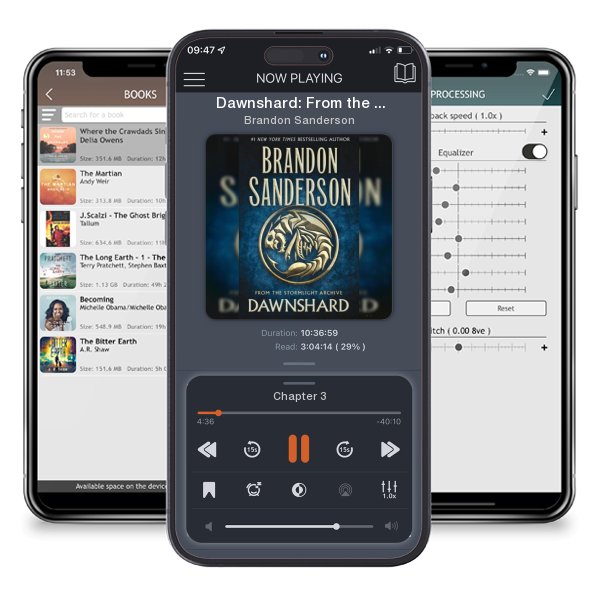Download fo free audiobook Dawnshard: From the Stormlight Archive by Brandon Sanderson and listen anywhere on your iOS devices in the ListenBook app.