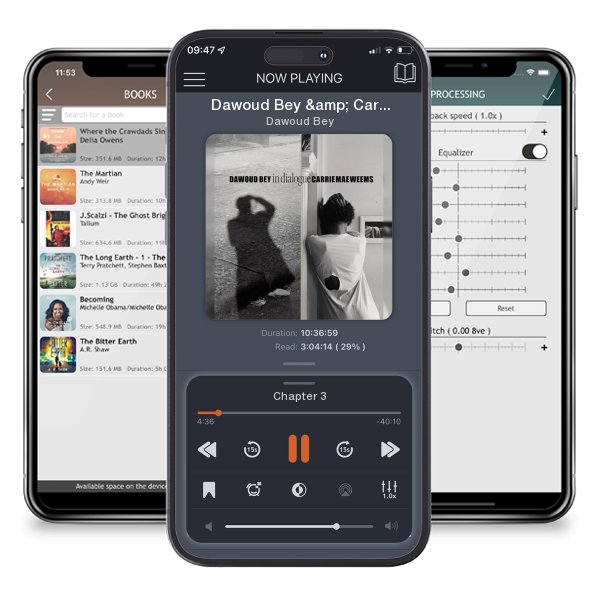 Download fo free audiobook Dawoud Bey & Carrie Mae Weems: In Dialogue by Dawoud Bey and listen anywhere on your iOS devices in the ListenBook app.