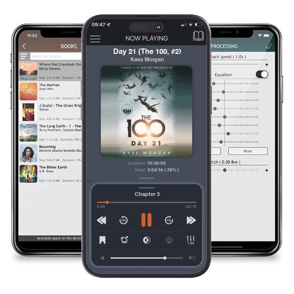 Download fo free audiobook Day 21 (The 100, #2) by Kass Morgan and listen anywhere on your iOS devices in the ListenBook app.