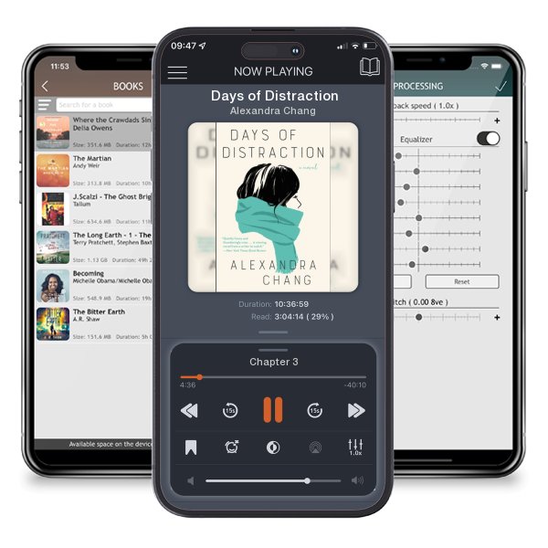 Download fo free audiobook Days of Distraction by Alexandra Chang and listen anywhere on your iOS devices in the ListenBook app.